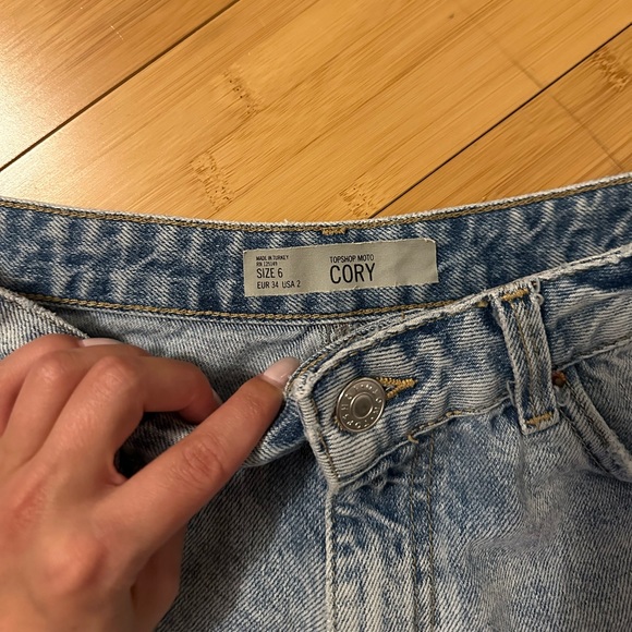 Top shop denim shorts - Picture 2 of 3